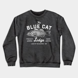 Ozark Blue Cat Lodge Missouri Crewneck Sweatshirt